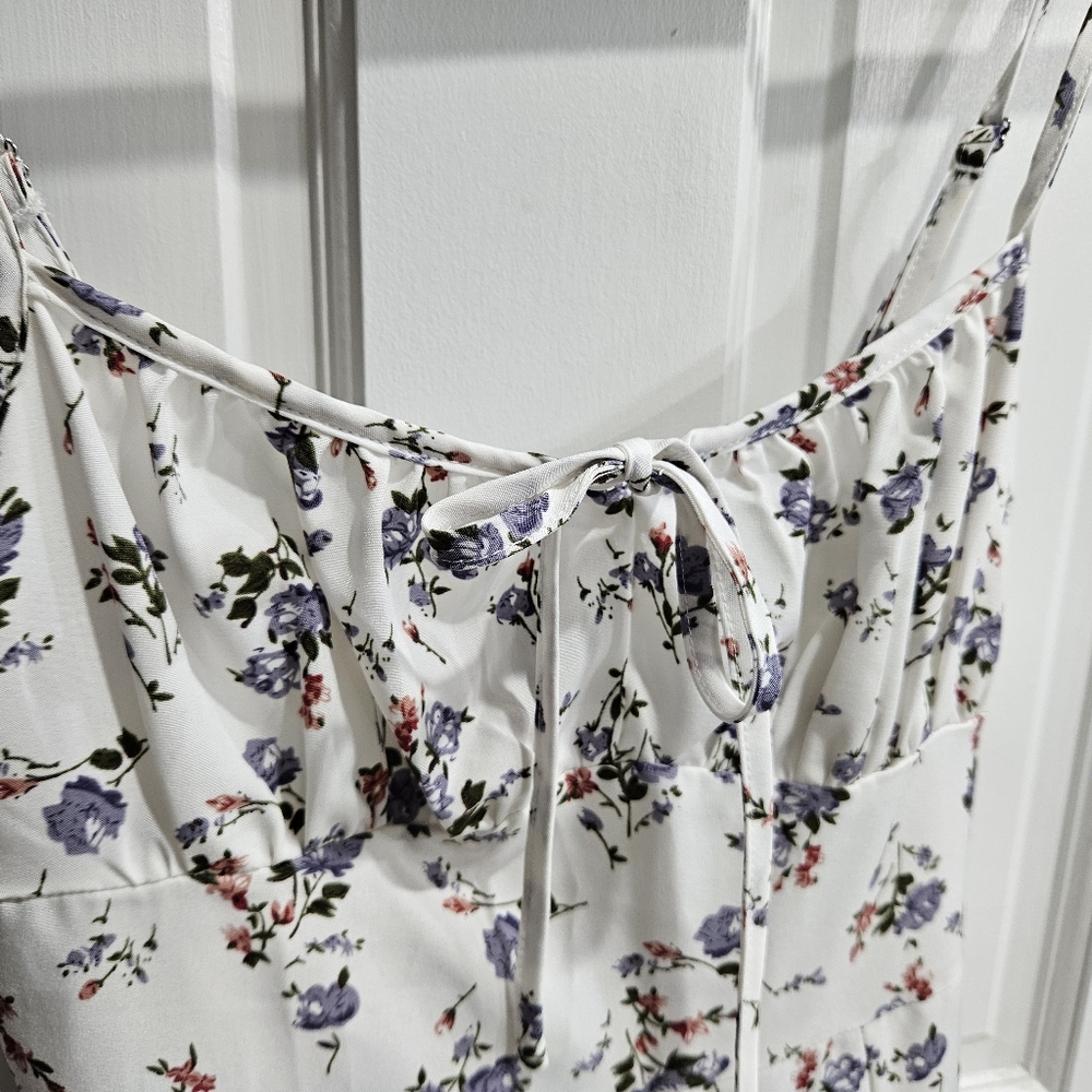 Floral Spaghetti Strap Dress